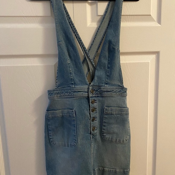 Free People Dresses & Skirts - Free People Jumpsuit Jean Dress